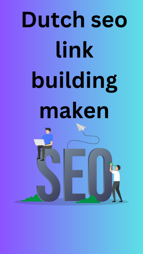 Dutch seo link building maken