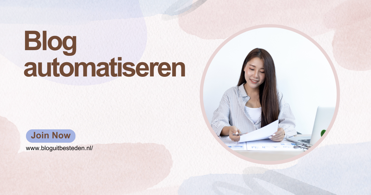 Blog automatiseren