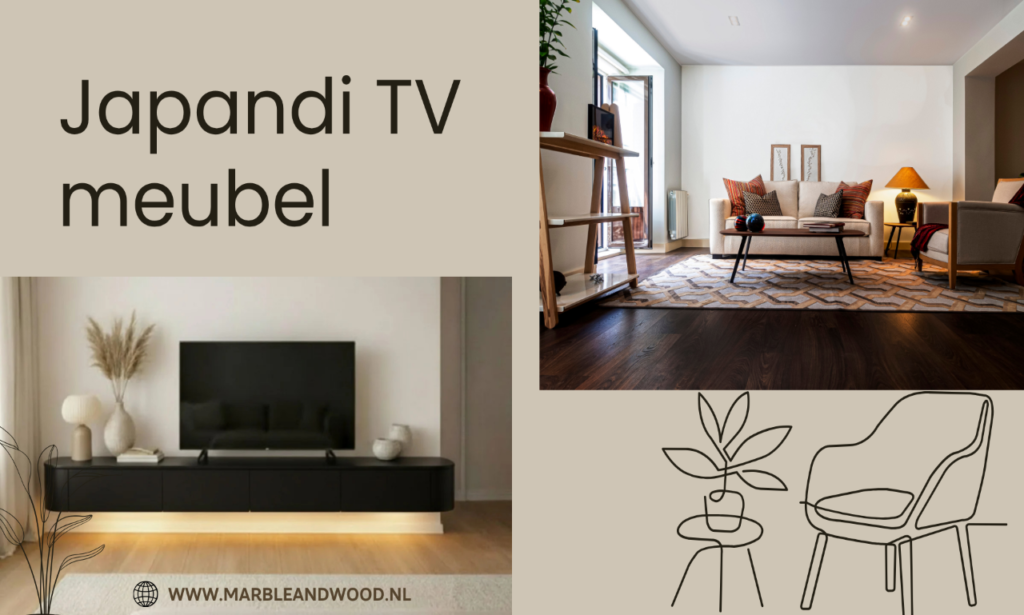 Japandi TV meubel