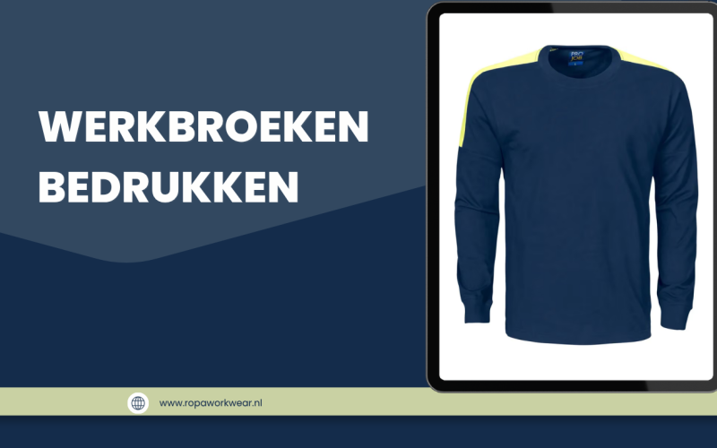 Werkbroeken bedrukken: geef je bedrijf een professionele en herkenbare uitstraling